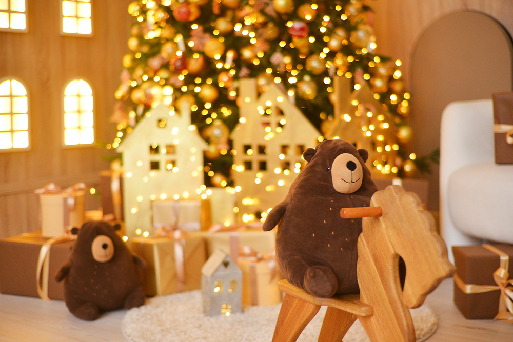 Новогодняя фотосессия для женщины